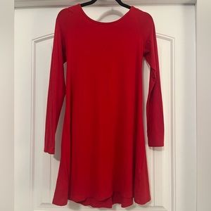Express dress, red, smoke free home
